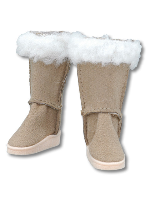 Snotty Cat Sheepskin Boots (Beige), Azone, Accessories, 1/6, 4571116994928